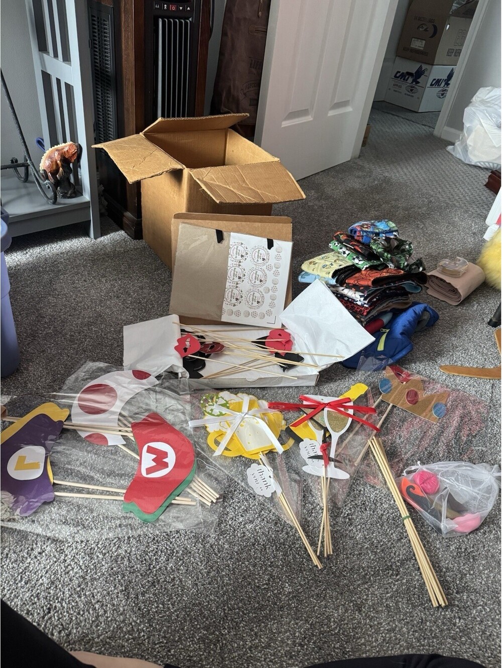 Collection of Handmade Props for Photo Booth Photography NEW  Mixed Lot [COPY]